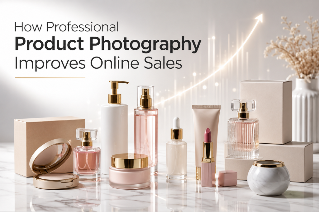professional product photography setup for ecommerce products