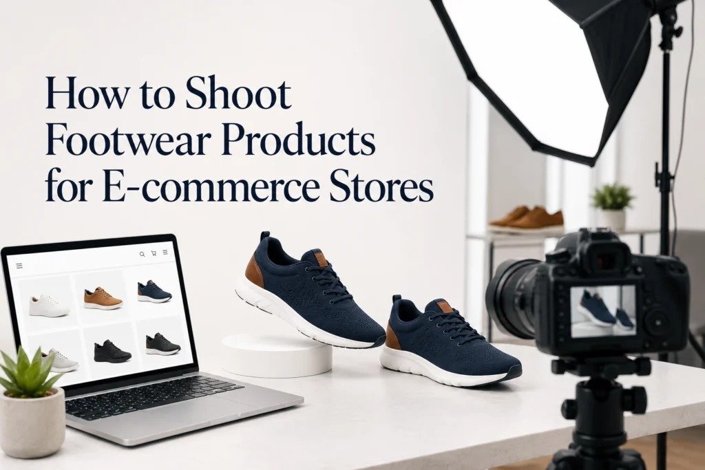 How to Shoot Footwear Products for E-commerce Stores